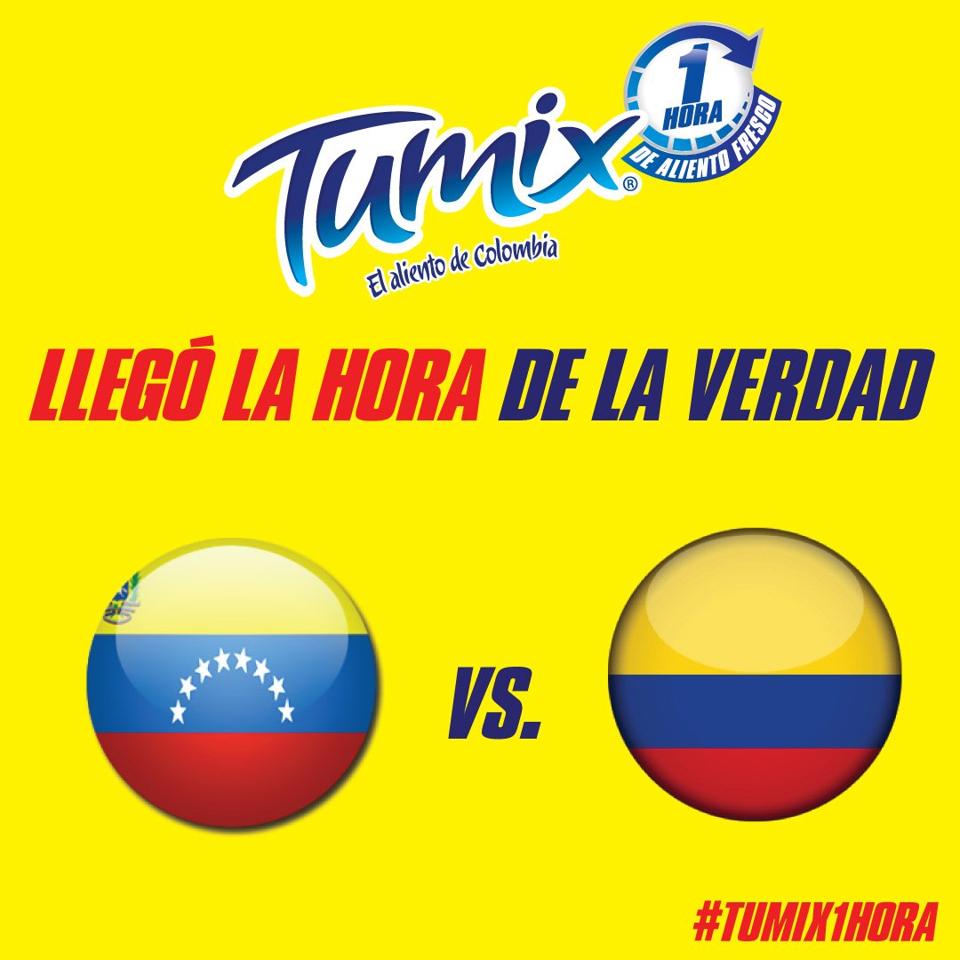 TumixCol's tweet photo. ¿Cómo quedará el partido mañana? ¡Da RT con el resultado usando el HT #Tumix1Hora ! #ConLaTricolorEnMiCabeza https://t.co/FELGN0MGI4