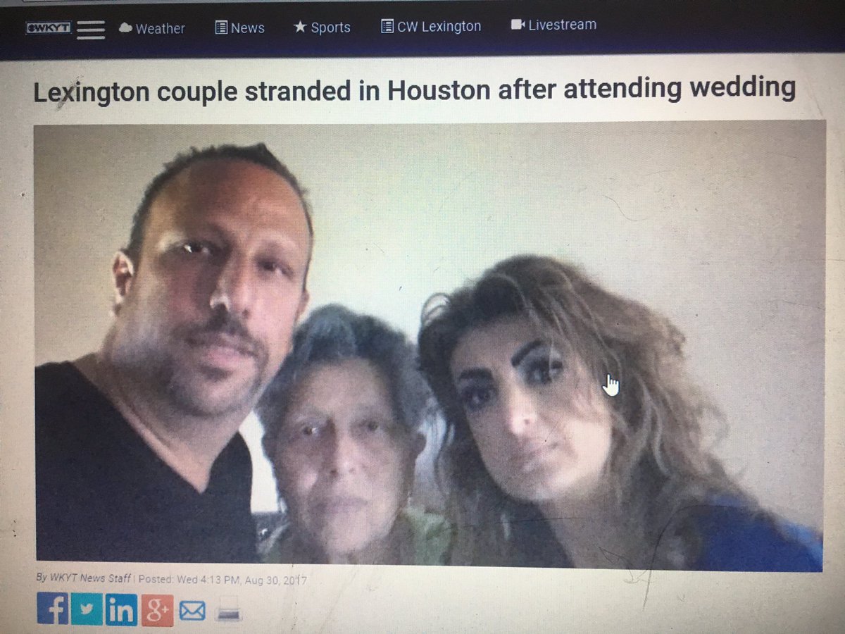 amber_natour5's tweet photo. When my parents make the news! Lol #channel27 #WKYT #parentsstranded #HoustonFlood https://t.co/W5Ebu8TJE3