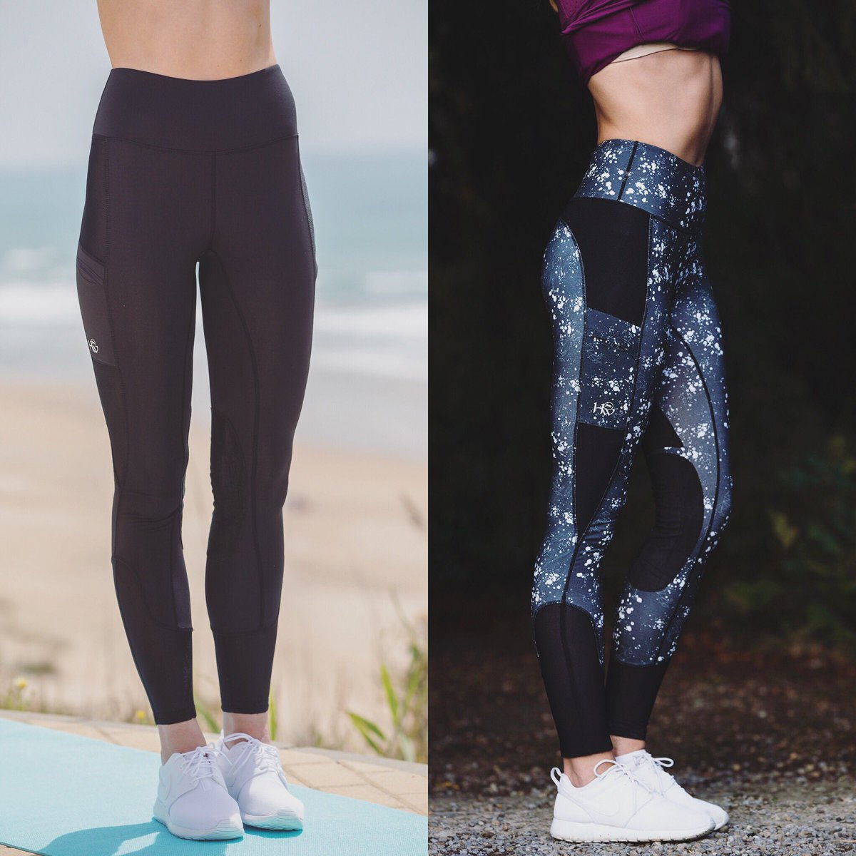 intheironstack's tweet image. Fall 17 @Horseware items are starting to hit 👏🏻 the 👏🏻 site! We're loving these riding tights, especially the limited edition galaxy print ✨