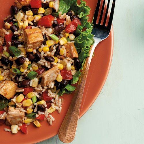 Diabetes4cast's tweet photo. This Fiesta Rice Salad is packed with flavor. It’s an easy weeknight meal: https://t.co/NIfV3BUyge #RecipeWed https://t.co/Yv6V1yKjCc