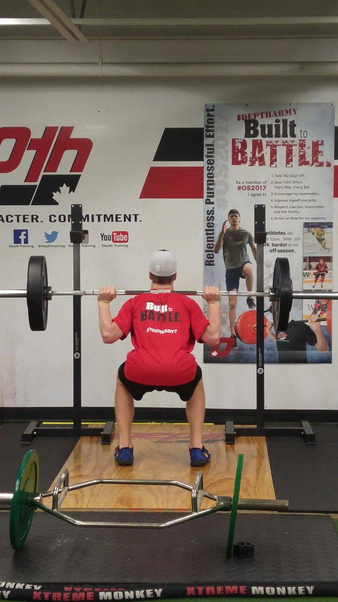 depthtraining's tweet photo. As our #OS2017 wraps up, we want to thank our athletes for showing up everyday in the gym and putting in 110% #BuiltToBattle https://t.co/IsQhzMwc6o
