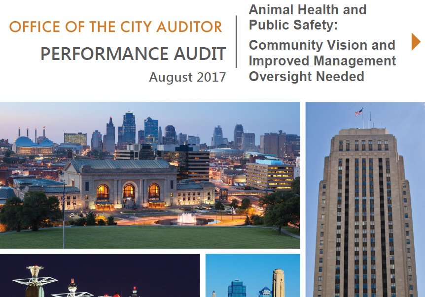 KCMOCityAuditor's tweet photo. We released our Animal Control audit https://t.co/tap3O30tke today and are planning to present the audit at the next N&amp;PS Cmte meeting. https://t.co/EllLQdcyPn
