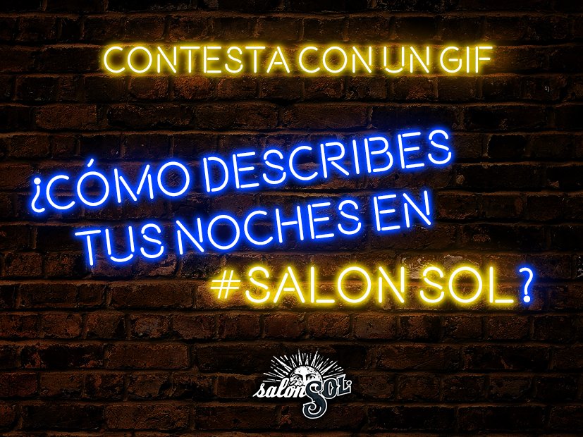 salonsol_mx's tweet photo. Las mejores noches las he vivido en #SalonSol 😎 y ¿tú? https://t.co/TMCAvKlXHh