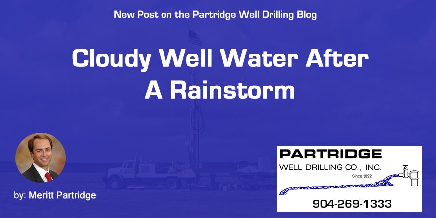 PartridgeWell's tweet photo. "You might not always taste the bacterial contamination" #waterwelldrilling #welldrilling #waterwell #partridge https://t.co/fDmqJd4Les https://t.co/uFVrkdTQ5Q