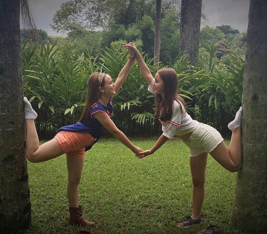 Que saudade de vocês juntas de novo lari