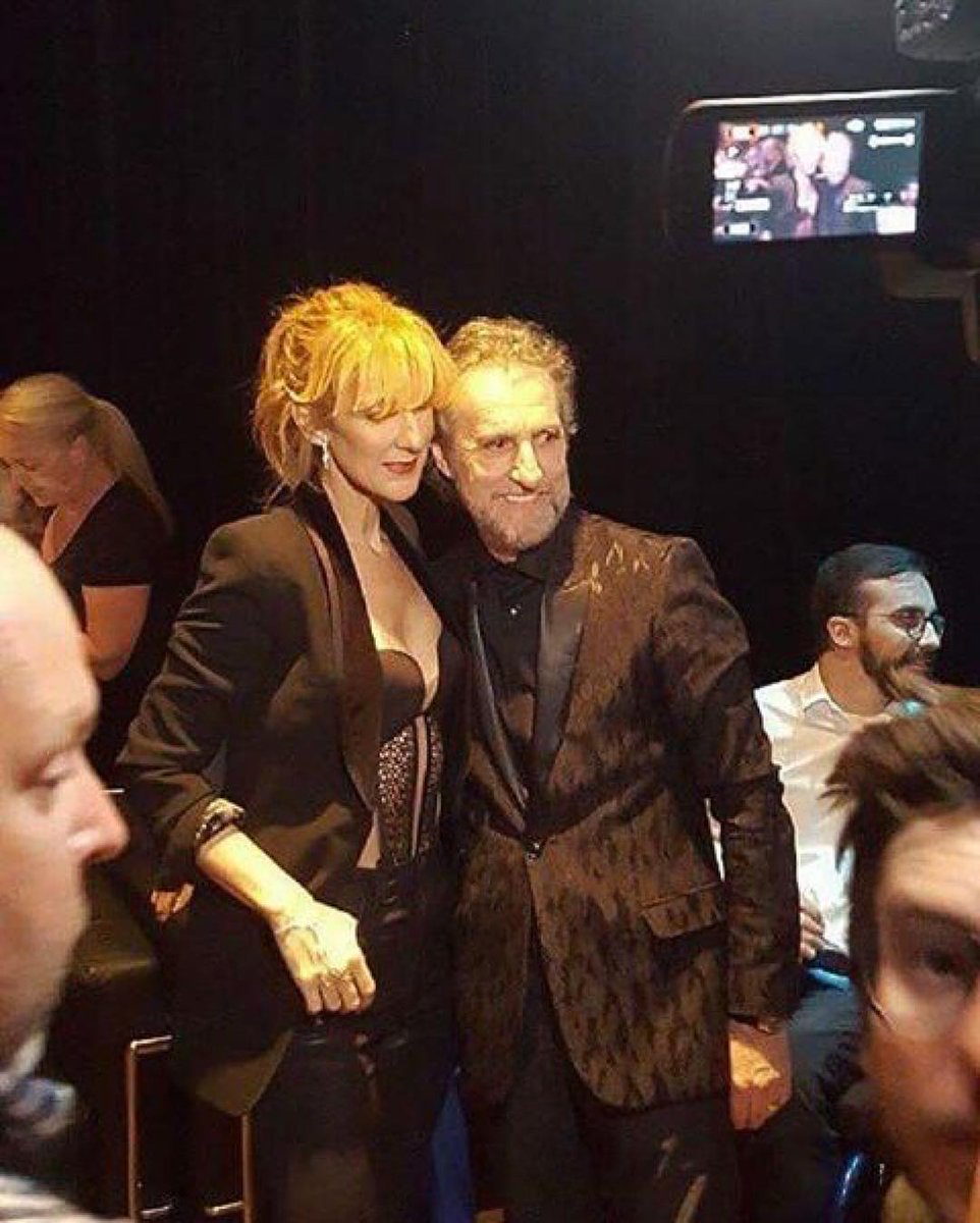 <a href="/celinedion/">Celine Dion</a> today with her brother Jacques ❤