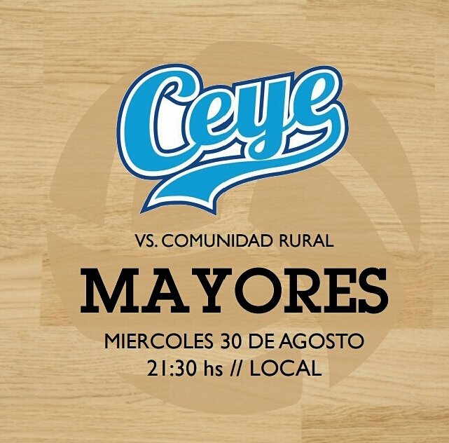 Hoy hay voley !!!! Dale CEYE..