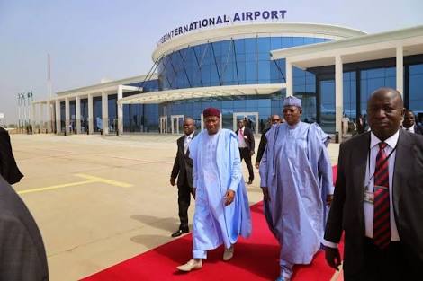 Grassroots2019's tweet photo. Dutse Int'l Airport: One of Dr Sule Lamido's many legacies to his people in Jigawa. Today we celebrate him. #HBDSuleLamido https://t.co/WZA0cOadaS