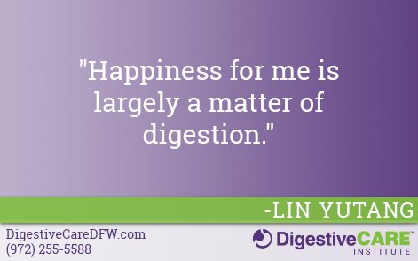 DigestiveDFW's tweet image. #Digestion plays a huge role in our lives &amp;amp; many issues that can effect it! Make an appointment w/ us today by calling 972-255-5588. #Quote