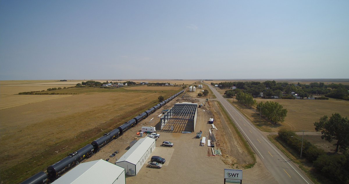 We're getting very excited about our new facilities in Hazenmore. Work is coming along nicely and we'll be moving in this fall!