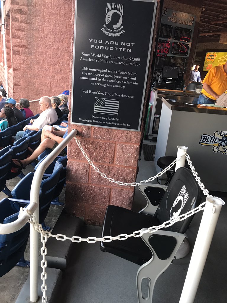 CertainPR's tweet photo. @BAdkins_3 That's NOT the POWMIA seat. This is. https://t.co/1WziYyzIPm