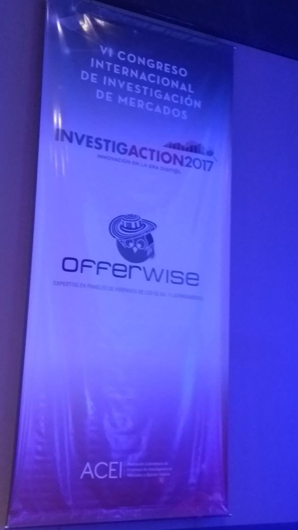 En unos momentos estaremos entregando los premios Latinovation Award junto a #ESOMAR, #NIELSEN en el Congreso #INVESTIGACTION2017 #ACEI