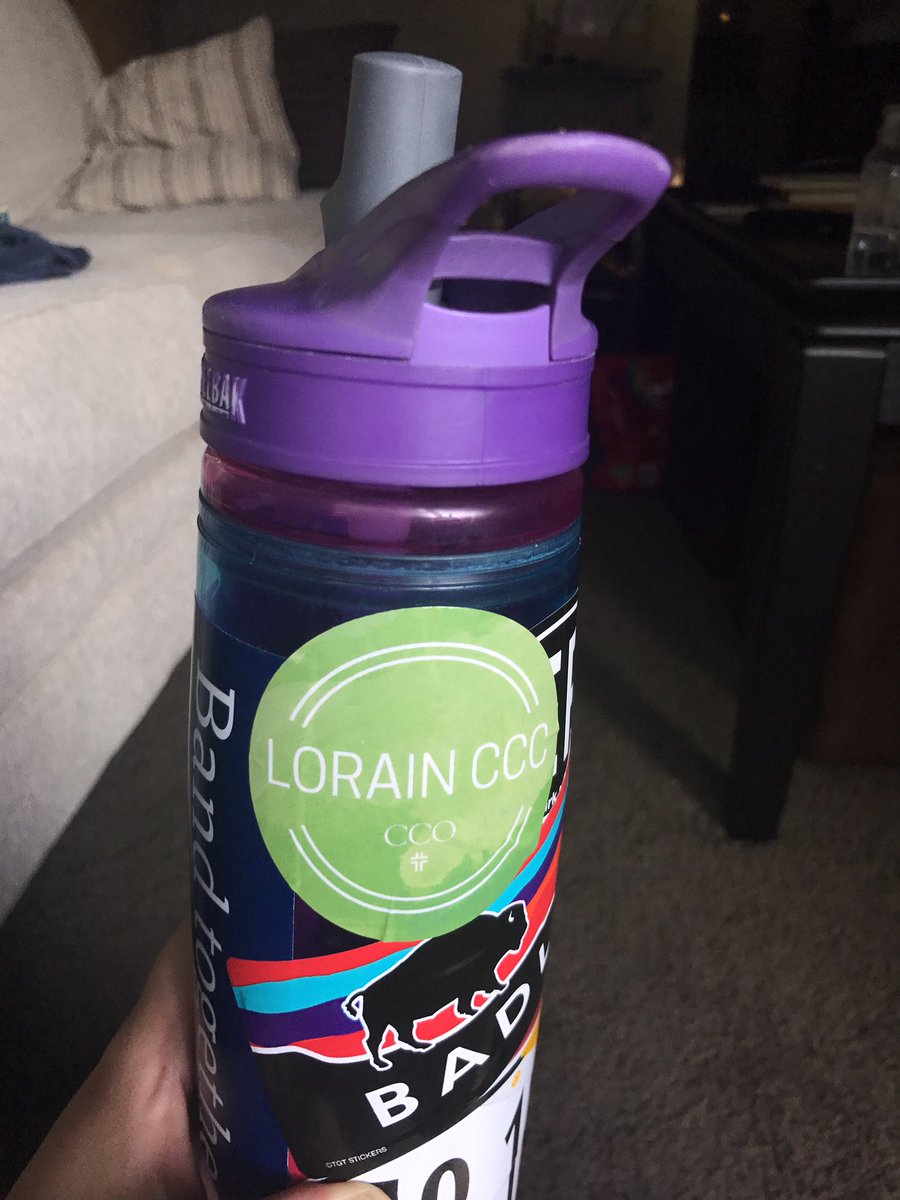 CCOLC3's tweet photo. Give your water bottle an upgrade w/ our new sticker! Grab one in the College Center tomorrow 10-3 #LCCCWelcomeWeek #CCOBackOnCampus https://t.co/lDNsYRso7A
