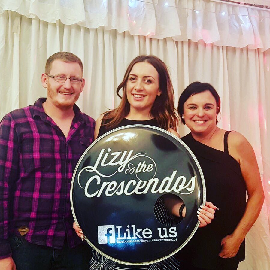 Great times with great musicians! Our band Lizy &amp; The Crescendos! #livemusic #liveband #CharityDay #singerslife #musicians #events #loveit 🎤
