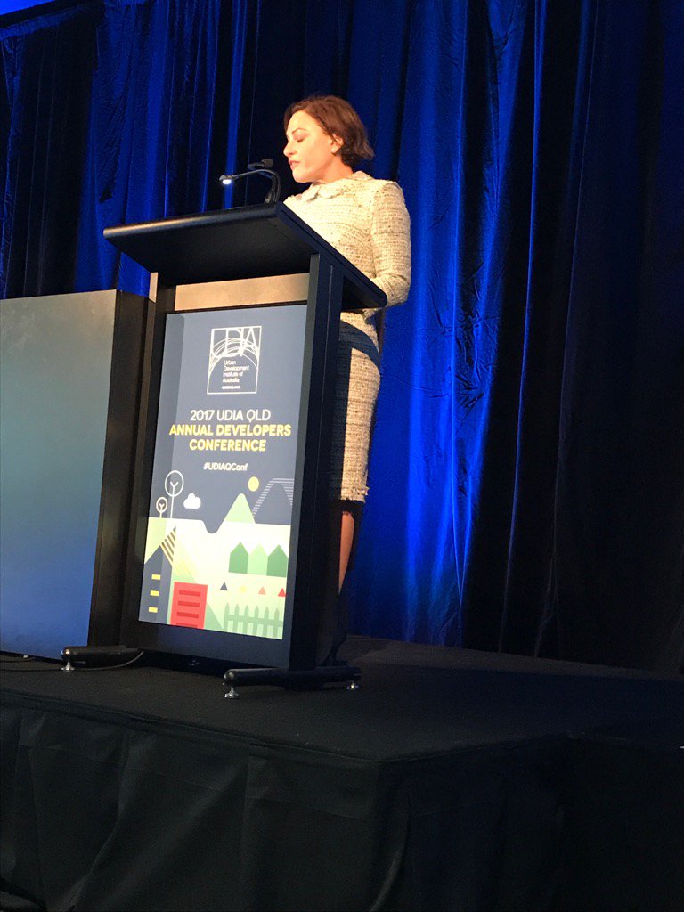 harro21gc's tweet photo. Lots underway in QLD! @jackietrad giving a key note address at @UDIAQ #UDIAQConf with connectivity &amp; jobs a priority. https://t.co/cOgM6TJEPu