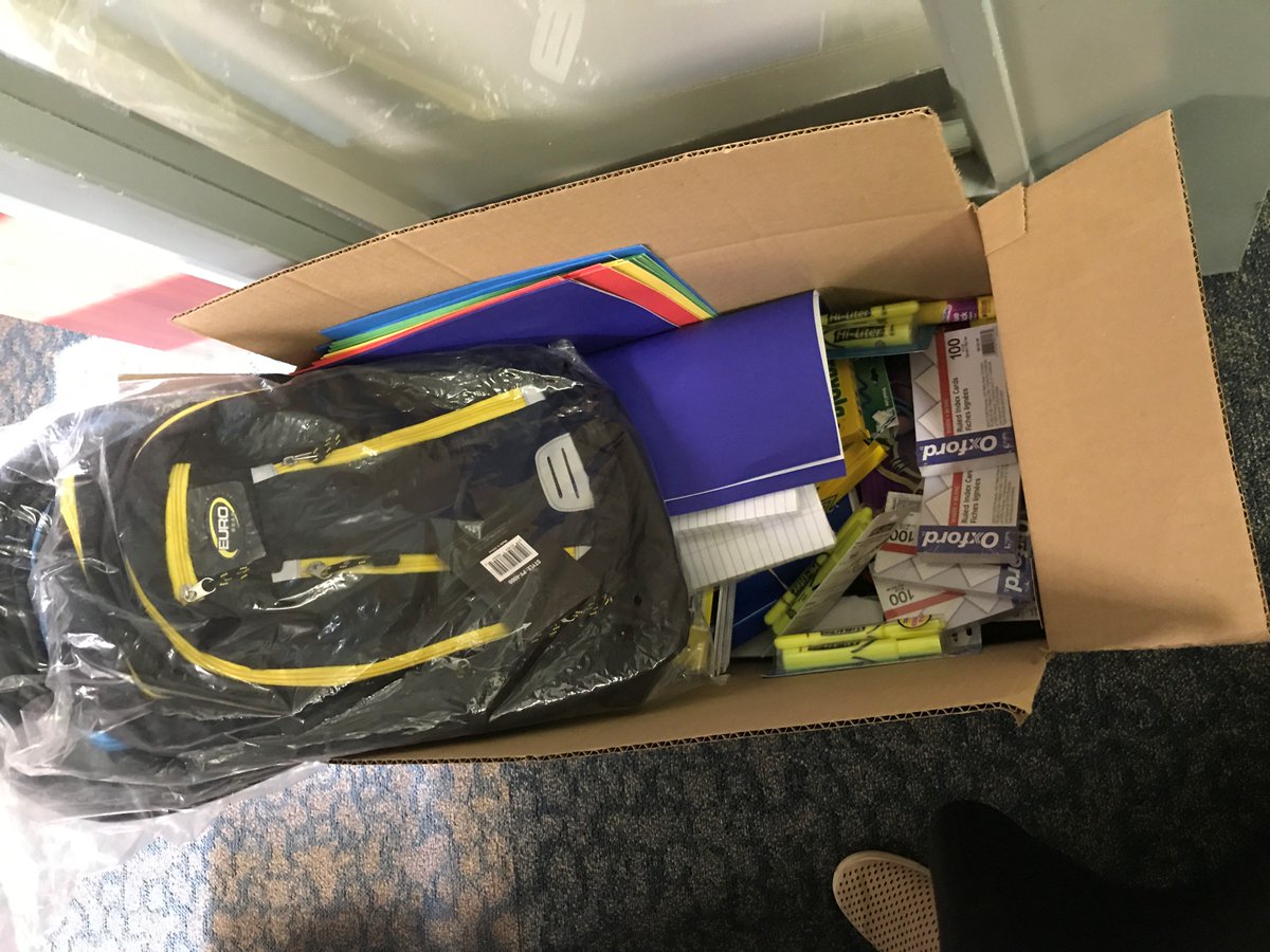 lrdistributors's tweet photo. For families w/ an ill child, back-to-school seems impossible. Shout out to @marcjbodner &amp; @lrdistributors for shopping for 25 such families https://t.co/x4xYEEf7yz