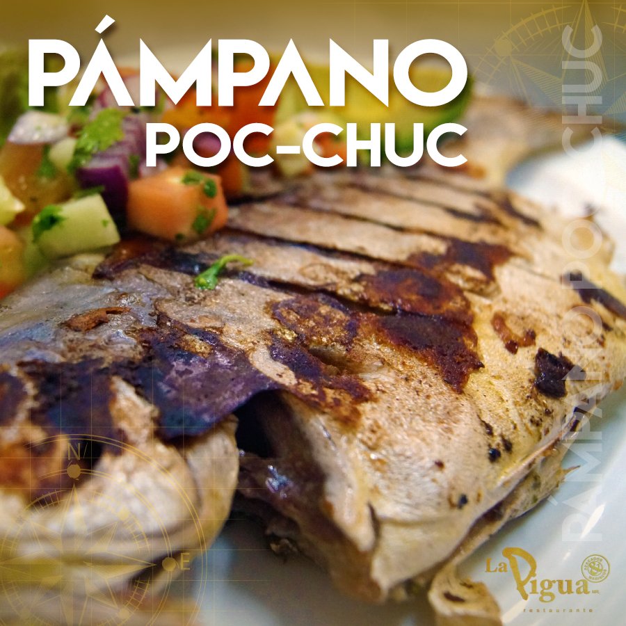 Disfruta de las delicias del mar con nosotros, te esperamos en #LaPiguaCampeche 👌