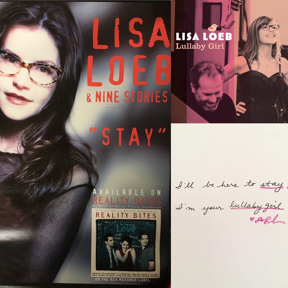 LisaLoeb's tweet photo. Tell me why you nap for a chance to win this old and new bundle on my Facebook or Instagram (@lisaloeb)! #WhyINap #LullabyGirl https://t.co/ratdRhHzNx