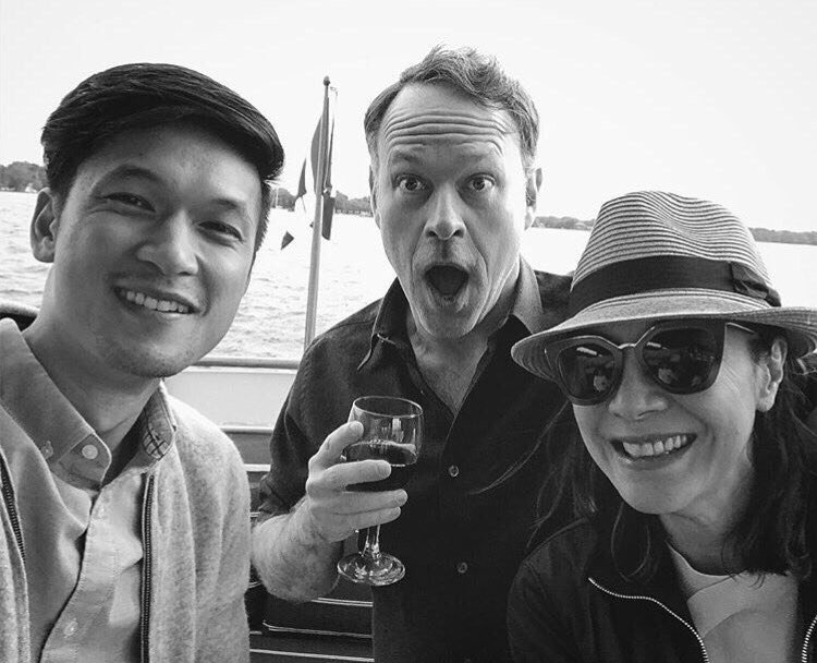 TMI_Uruguay's tweet photo. @HarryShumJr @henrygolding @HarryShumJrESP @PortalSHunters @PTShadowhunters @TMI_Church @Aussie_Nephilim @ShadowHunt_COL @ShadowhuntersJA @ShadowhuntersLA @TMI_BsAs @SHPortugal #WayBackWednesday to fun w friends....@HarryShumJr @henrygolding @paulfeig #MichelleYeoh #CTHD2 https://t.co/YqUL27FqPE