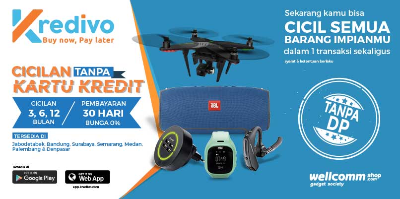 Nikmati fasilitas cicilan tanpa kartu kredit dan tanpa DP, dengan menggunakan <a href="/kredivo/">Kredivo</a> | bit.ly/ApaItuKredivo