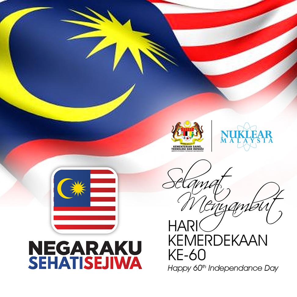 KPNuklear's tweet photo. Selamat Menyambut Hari Kemerdekaan ke-60 @PMOMalaysia @DrAliHamsa @WTangau @Datodrazhar @MyMOSTI 
#NegarakuSehatiSejiwa
#BangkitaBersama https://t.co/h8xes6ecUb