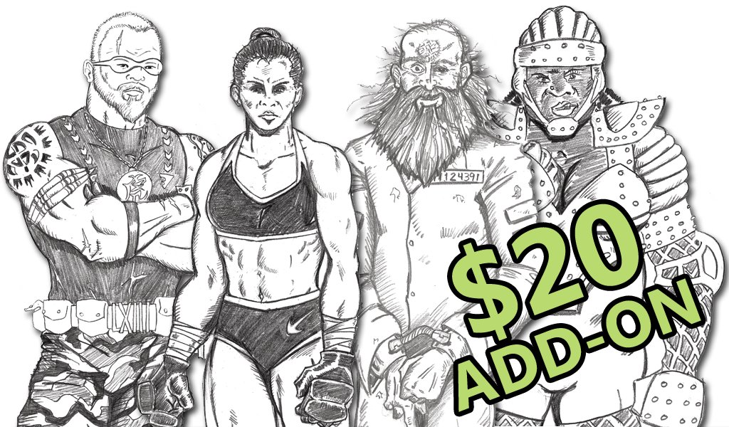 deathpathgame's tweet photo. 4 more characters for $20. Up your pledge now and help us get funded ASAP! https://t.co/e5IceI3z4h #boardgames #cardgames #gencon Pls RT! https://t.co/n0aZc5c9vM
