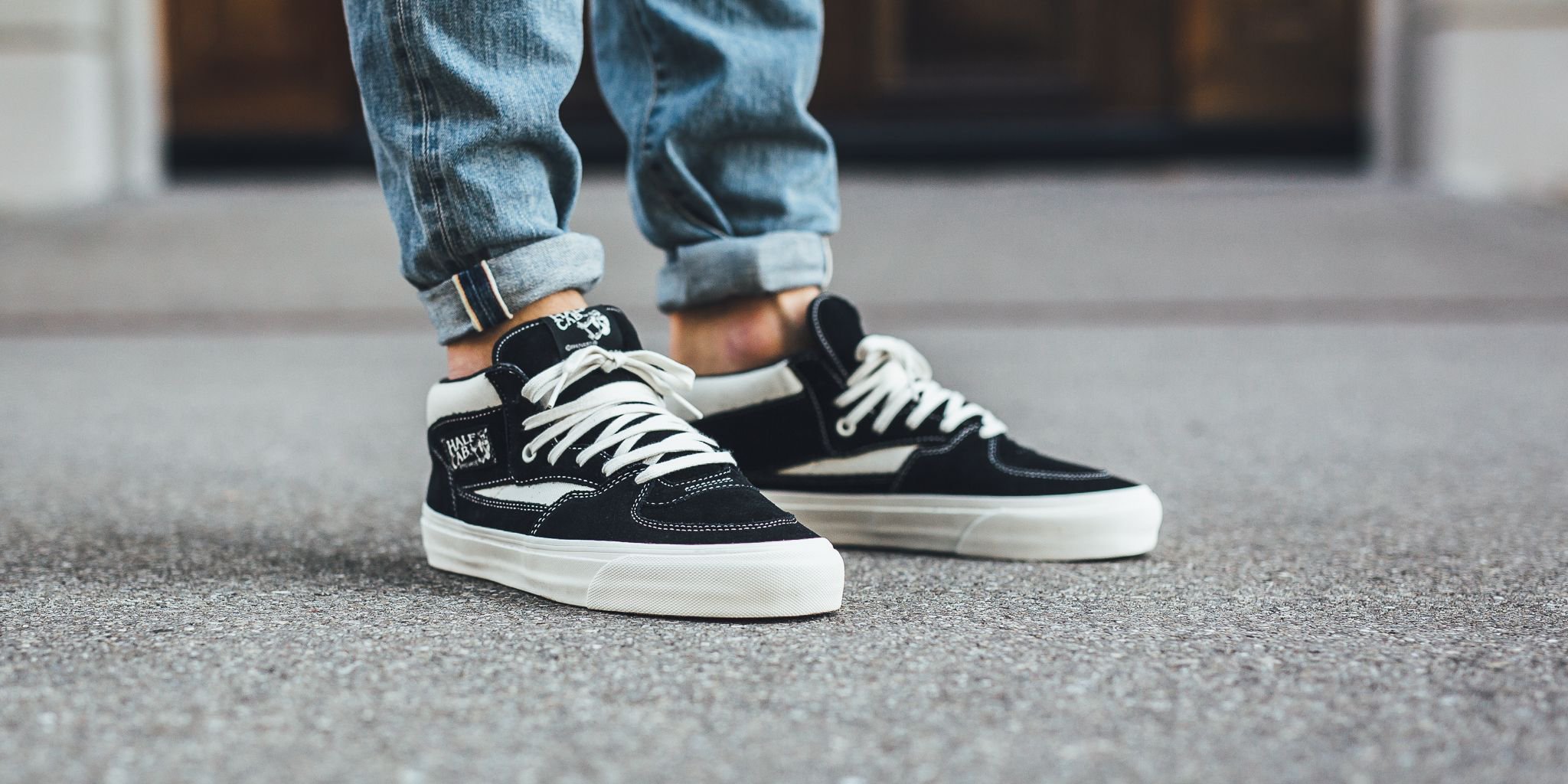 Vans half cab marshmallow sale