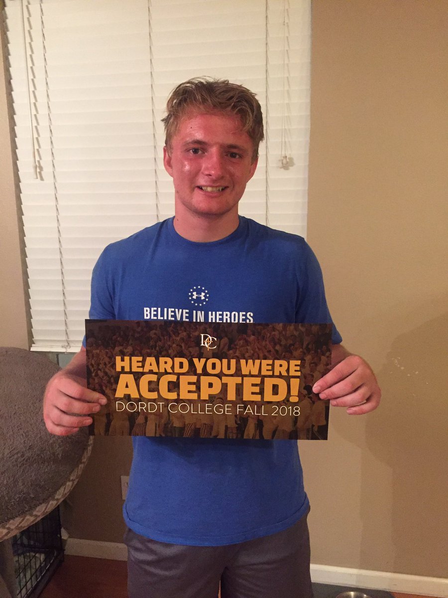 Maxawsome14's tweet photo. Proud to have been accepted at Dordt College! #industrystandard #classof2022 https://t.co/cmw6Co02BC