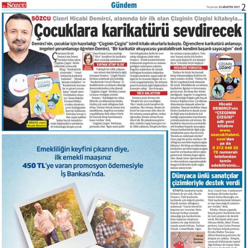 Çizginin Çizgisi SÖZCÜ'de