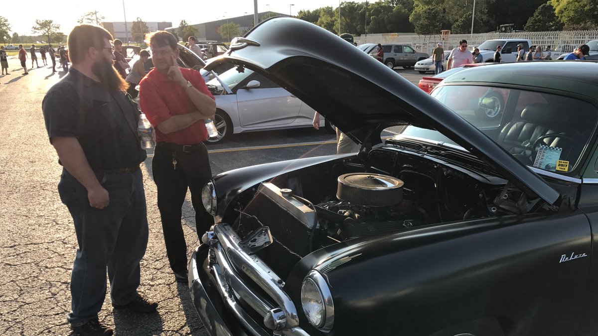 pittstate's tweet photo. Always love checking out the sweet rides at the annual Auto Tech Car Show and BBQ! #oagaag #gorillatech https://t.co/GtuS512uat