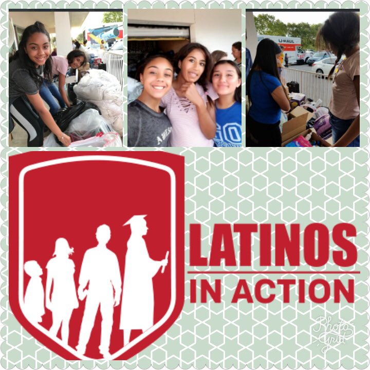 AHHSPrincipal's tweet photo. Proud of my Latinos in Action officers helping with donations for Hurricane Harvey victims. https://t.co/LUNzTBbhfD
