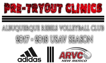 ARVC Pre-Tryout Clinics arvcrebels.com/clubs/3200/ann…