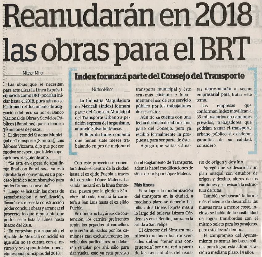 IndexMexicali's tweet photo. #IndexMexicali formará parte del Consejo Municipal del Transporte Urbano.

#Mexicali #BajaCalifornia #Simutra https://t.co/XVNTHJck8d