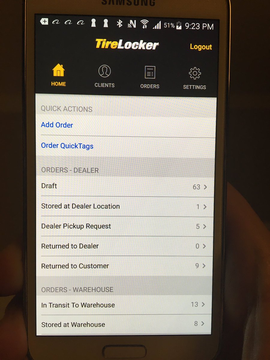 TireLocker's tweet photo. Now on @GooglePlay #TireLocker Dealer App! Make storing tires for your customers faster, and easier #Toronto https://t.co/BRNDBjHRWM
