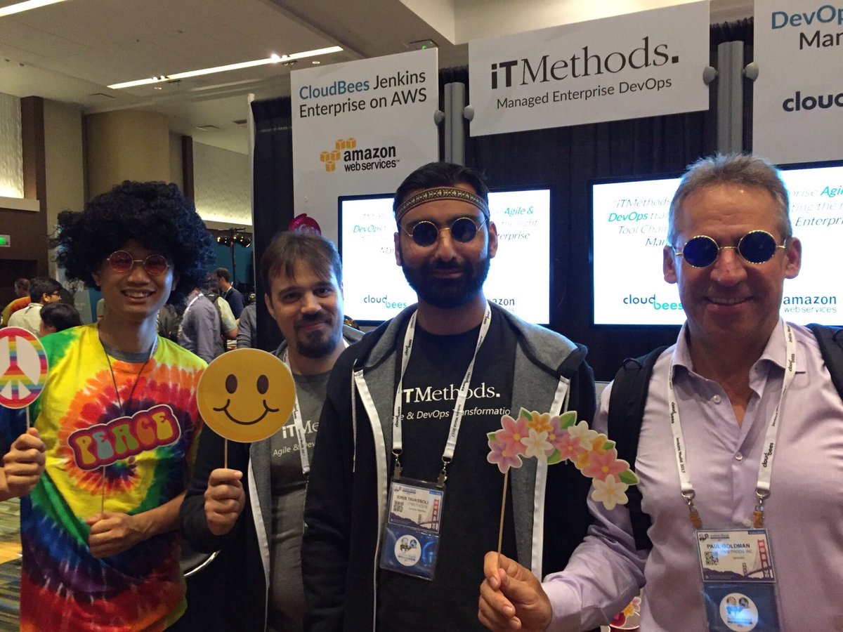 itmethods's tweet photo. Summer of Love at #iTMethods #JenkinsWorld - https://t.co/fOrvgZznyA https://t.co/hBGWW5PBDn