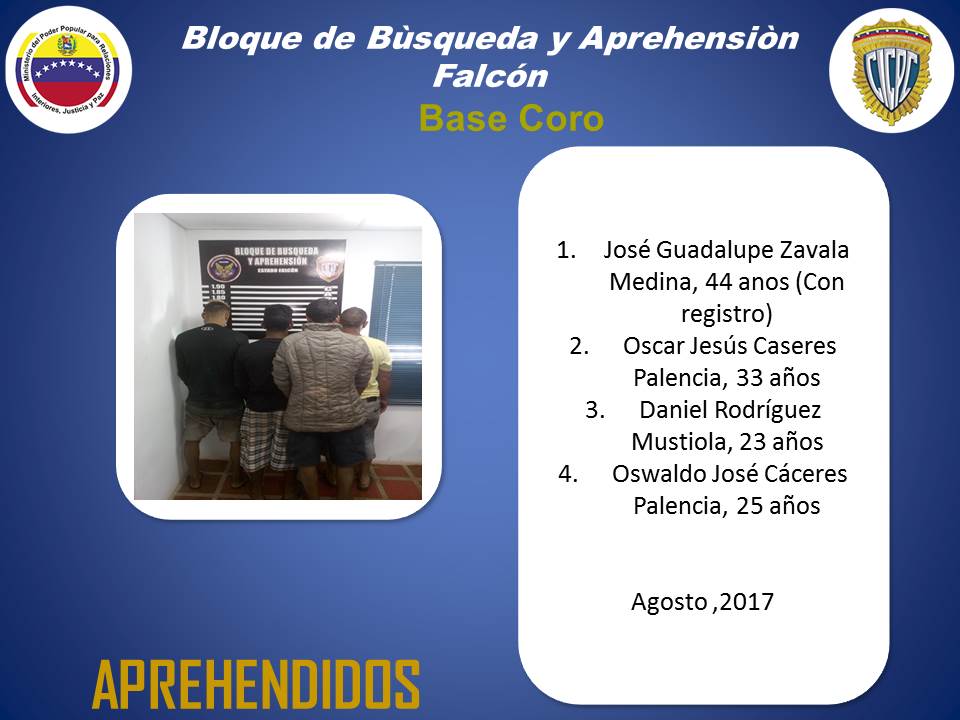 Falcon_Cicpc's tweet photo. Búsqueda Falcon  detuvo a cuarteto con su embarcación " Huracán I"
@DouglasRicoVzla 
@Jesus25733 https://t.co/VvTX4LqYBO