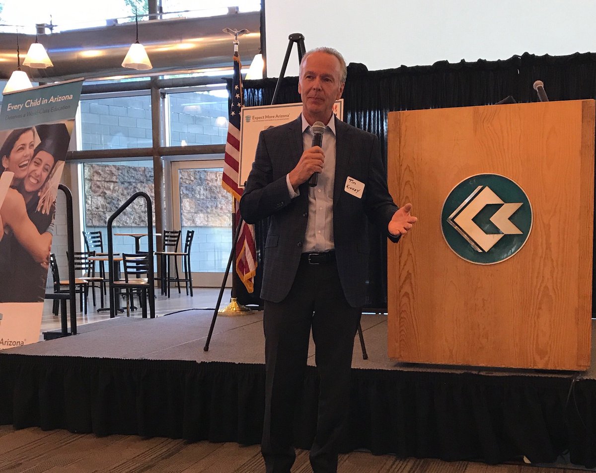 ExpectMoreAZ's tweet image. .Why does education matter to me? We need a skilled workforce. Tim Kinney, Kinney Construction Services #AZProgress @NAZLeader #AZFuture