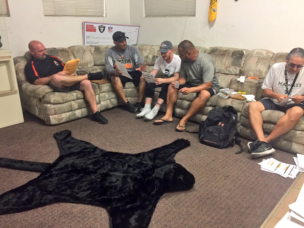 PittHSFootball's tweet photo. Quick Coaches meeting before final tune up practice for James Logan. Time to rebound! #93yearsofwinning #hoistthecolors โ ๏ธโ ๏ธโ ๏ธโ ๏ธโ ๏ธโ ๏ธ https://t.co/2tmDhAfwxc