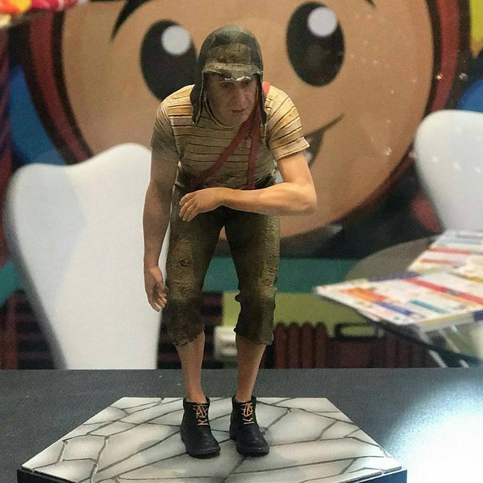 ForumChaves's tweet image. Escultura do Chaves feita pela Iron Studios. Em breve à venda!