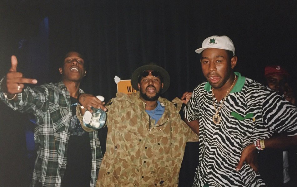 TylerDirect_'s tweet image. A$AP Rocky, ScHoolboy Q &amp;amp; Tyler The Creator