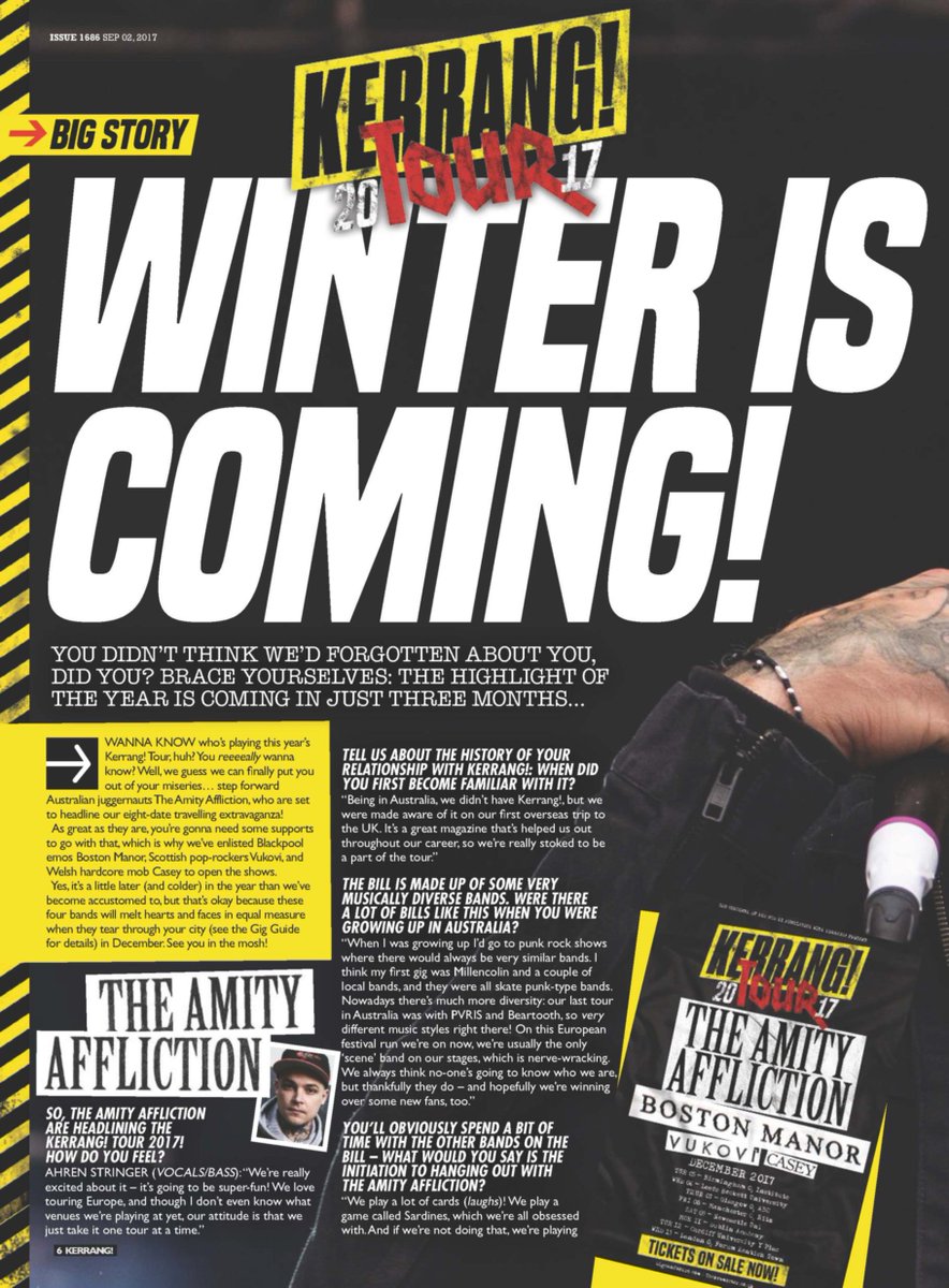 The Amity Affliction tweet media