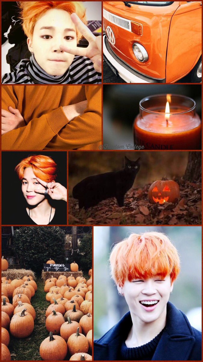 Fandom_Collage's tweet photo. I love the fall season!! #jimin #jhope #jin #namjoon #fall #halloween #kpop #bts -Emily https://t.co/QyhaLb1X1t
