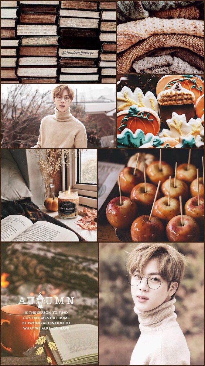 Fandom_Collage's tweet photo. I love the fall season!! #jimin #jhope #jin #namjoon #fall #halloween #kpop #bts -Emily https://t.co/QyhaLb1X1t