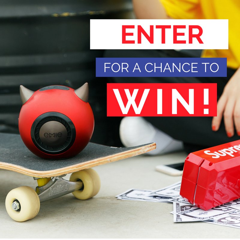 emieglobal's tweet photo. @Emie Speaker #Giveaway! #Follow &amp; RT to #win!  Enter https://t.co/Djc0RcN3Rc      Ends 1/9 
#competition  #prize #compers #free https://t.co/hm9fmWyWab