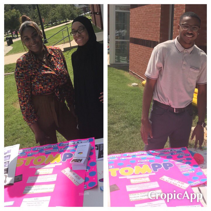 DSUSTOMPP's tweet photo. STOMPP members at today's org fair! https://t.co/hqEXcXv5IZ