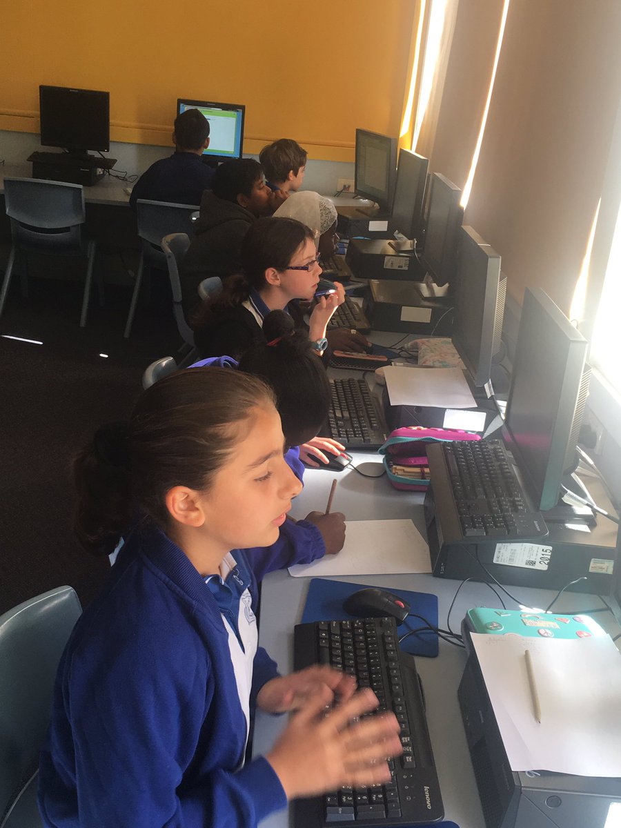 You know when students are focused and engaged... You don't hear a sound.