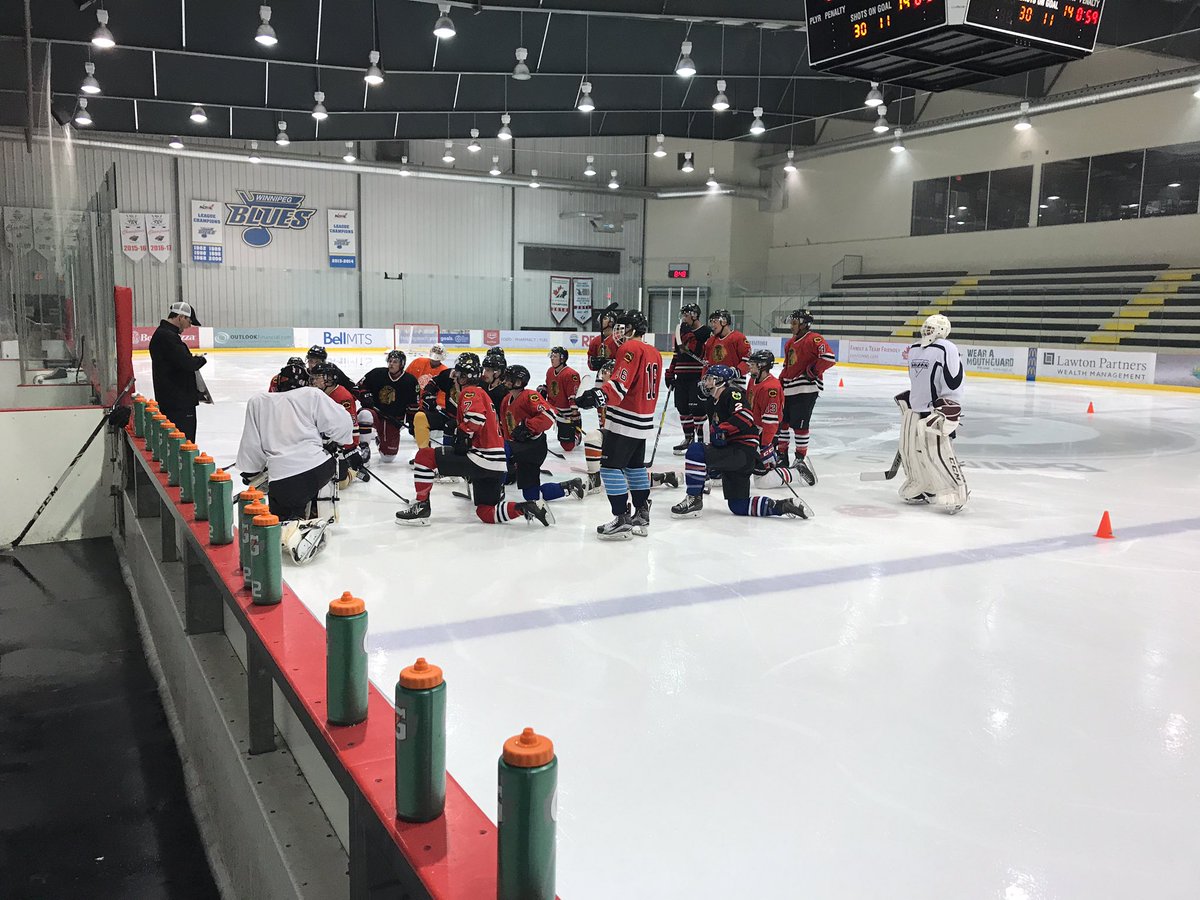 mmjhlhawks's tweet photo. And we're off! #2017tryouts have officially started!! @mmjhl https://t.co/HbtOStg7xP