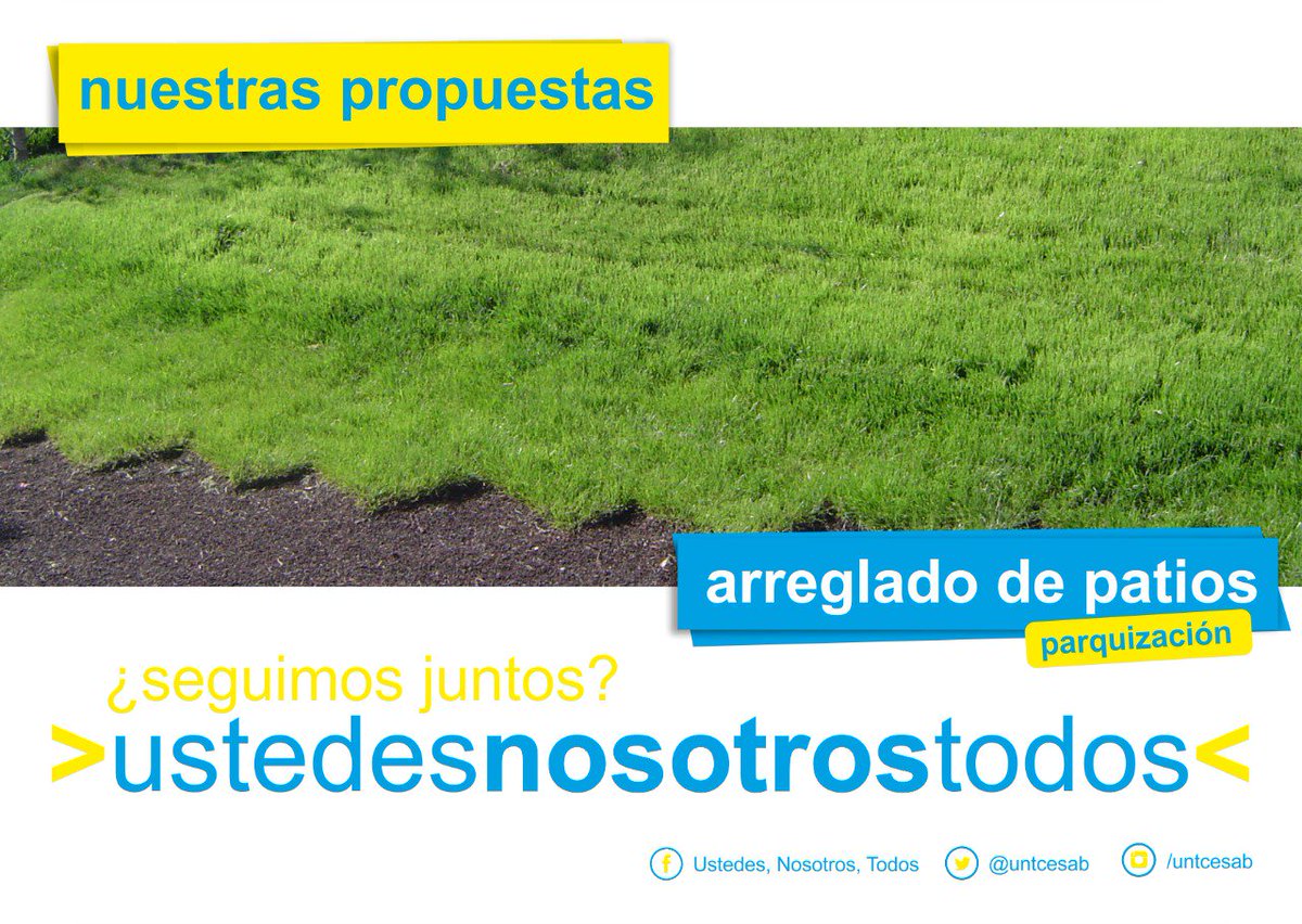 Cesab2015's tweet photo. SIGAMOS JUNTOS / ¿Nos acompañas este viernes? #UNTconVos https://t.co/Y3ulAEkKzj