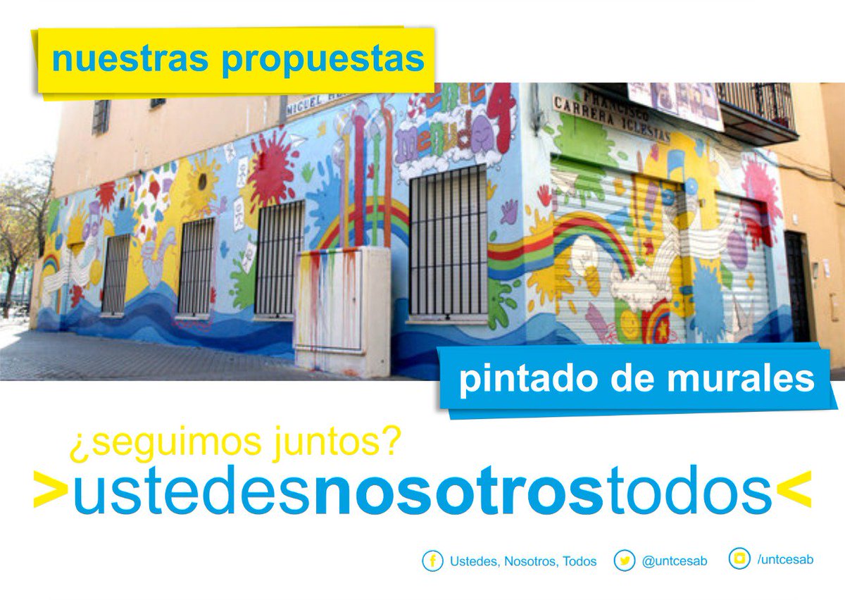 Cesab2015's tweet photo. SIGAMOS JUNTOS / ¿Nos acompañas este viernes? #UNTconVos https://t.co/Y3ulAEkKzj