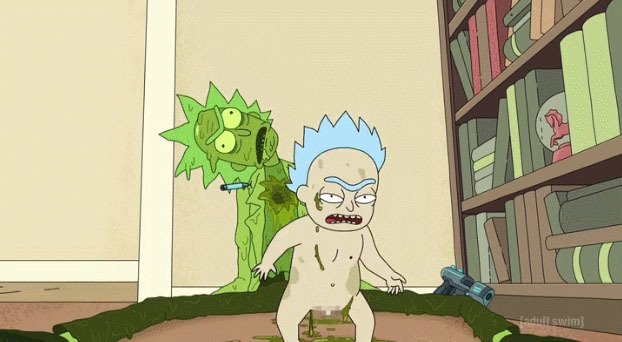 overexposedhero's tweet photo. Lemme bless the to #babyrick #rickandmorty @RickandMorty https://t.co/RZTUcG15Cl